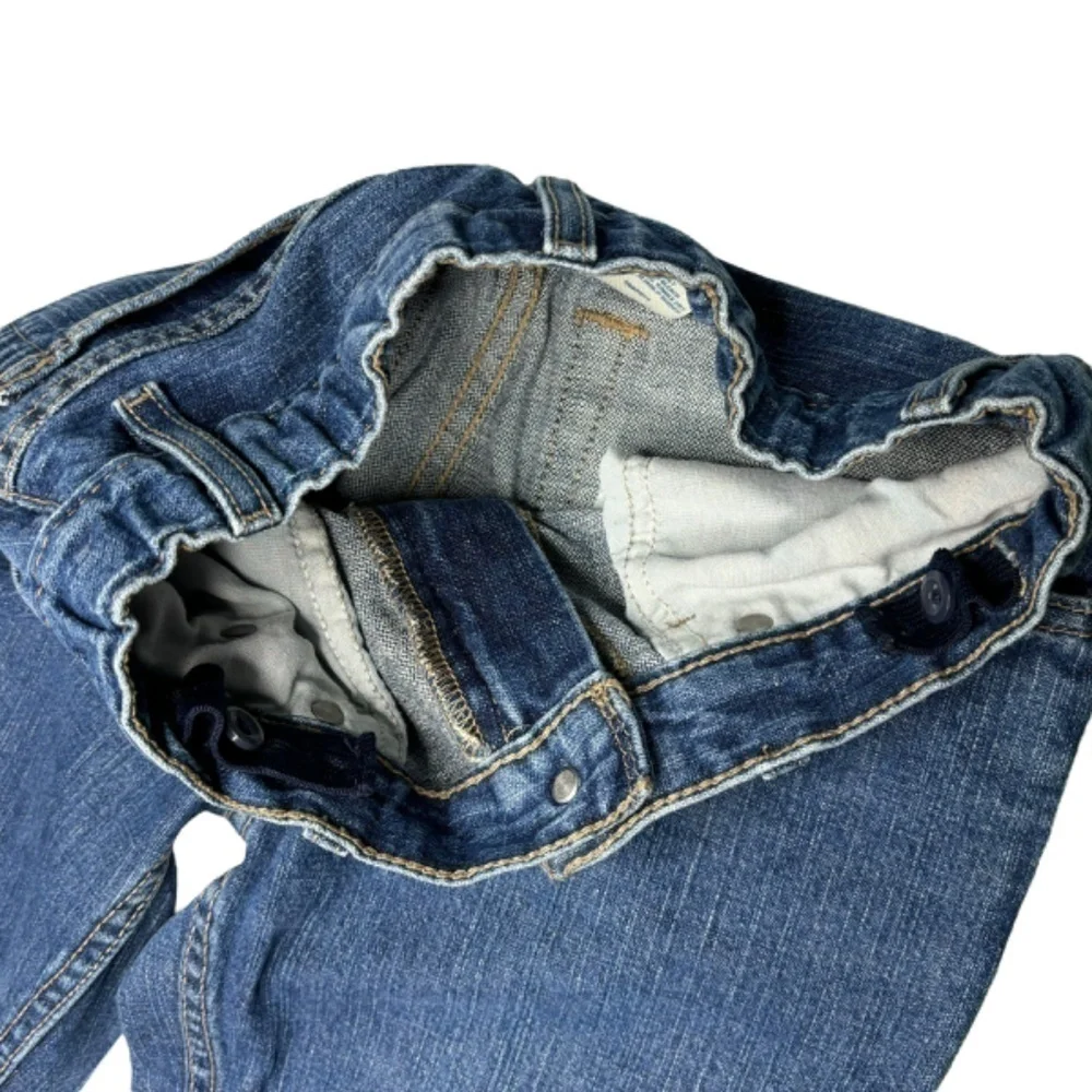Urban Pipeline Boys Jeans Sz 12 Medium Denim Blue Wash Straight Leg Cotton Jeans